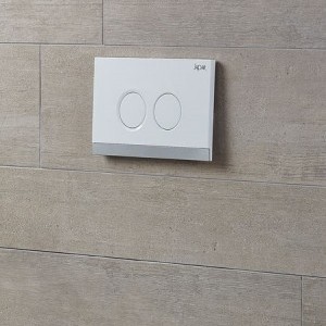 Teos Beyaz Parlak Krom Panel