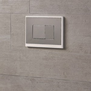 Klaros Beyaz Parlak Krom Panel