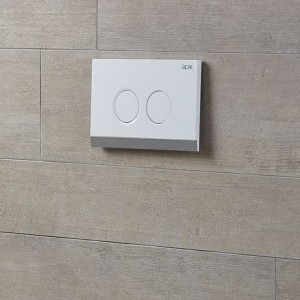 Teos Beyaz Mat Krom Panel